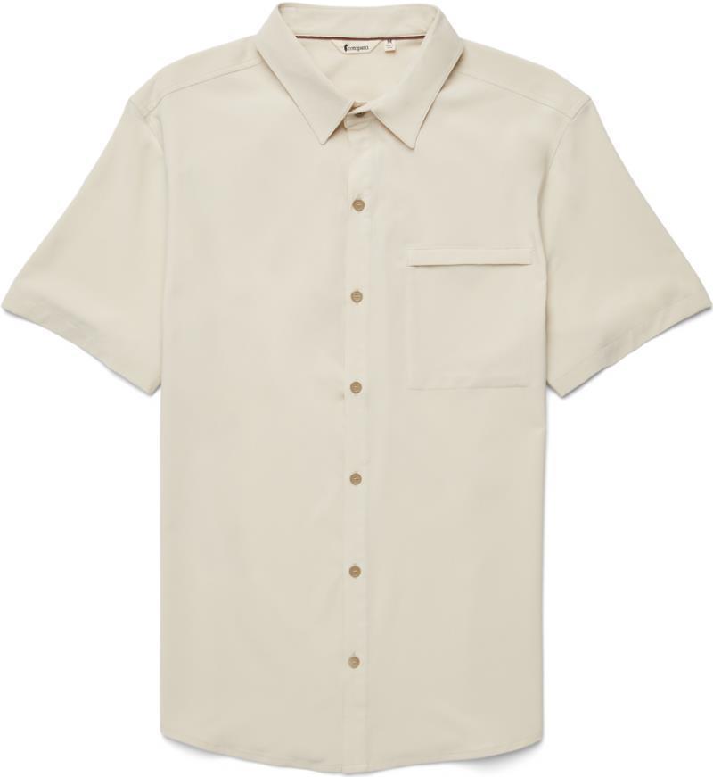 Cambio Button Up Shirt, Solid - Mens - Cream 1