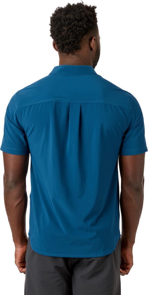 Cambio Button Up Shirt, Solid - Mens - Indigo 3