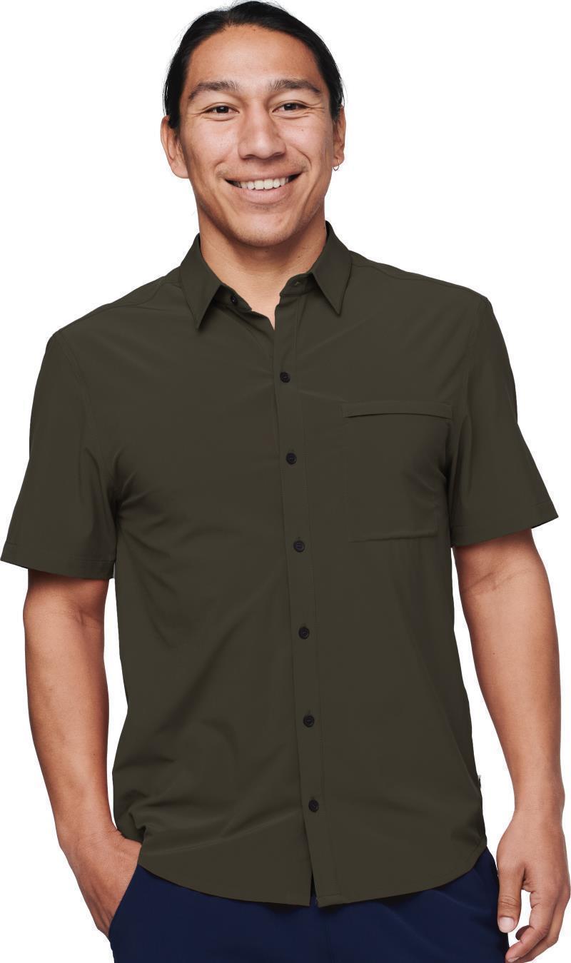 Cambio Button Up Shirt, Solid - Mens - Iron 1