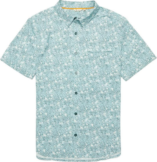 Cambio Button Up Shirt - Mens - seaweed foam 1