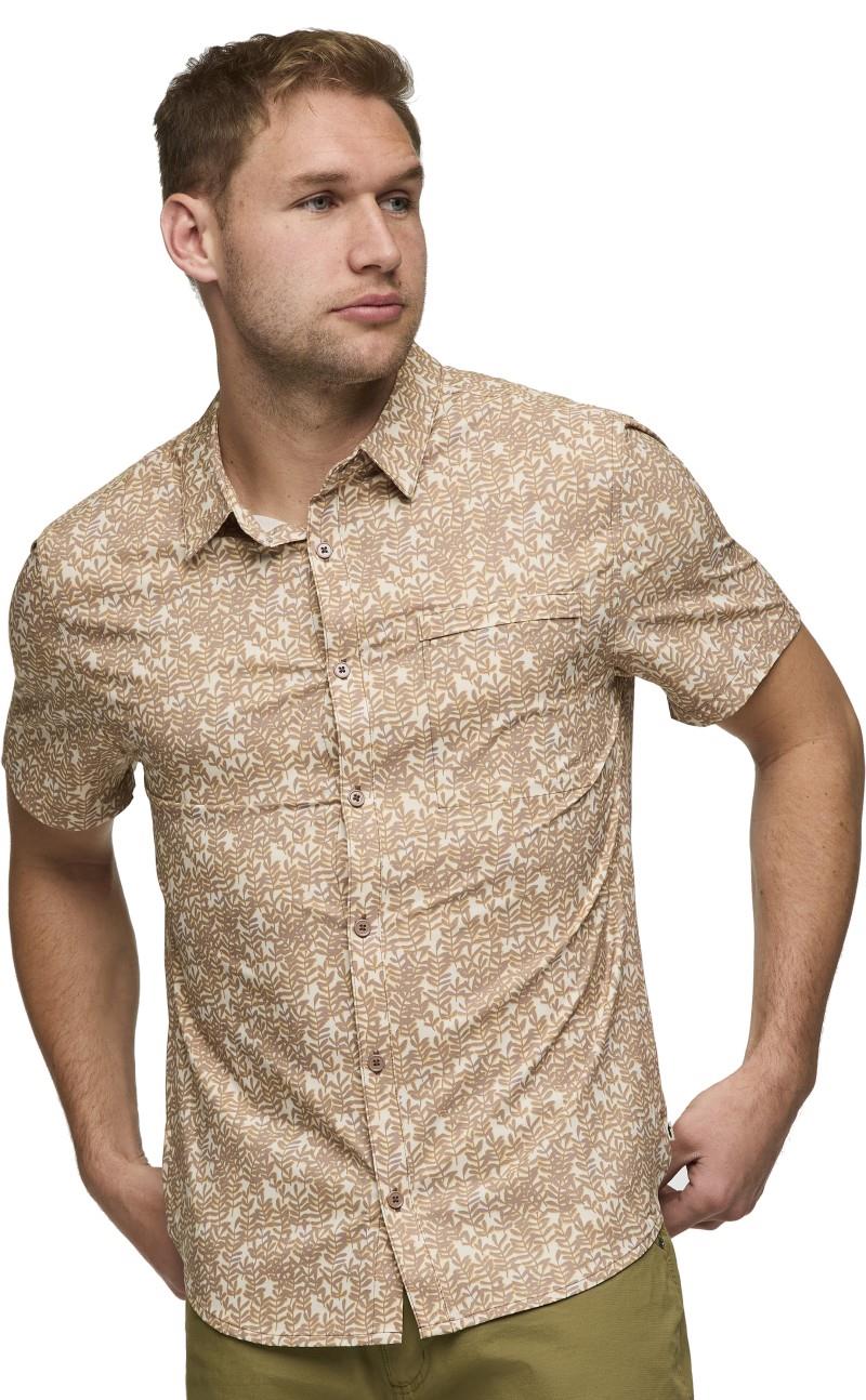 Cambio Button Up Shirt - Mens - seaweed reishi 1