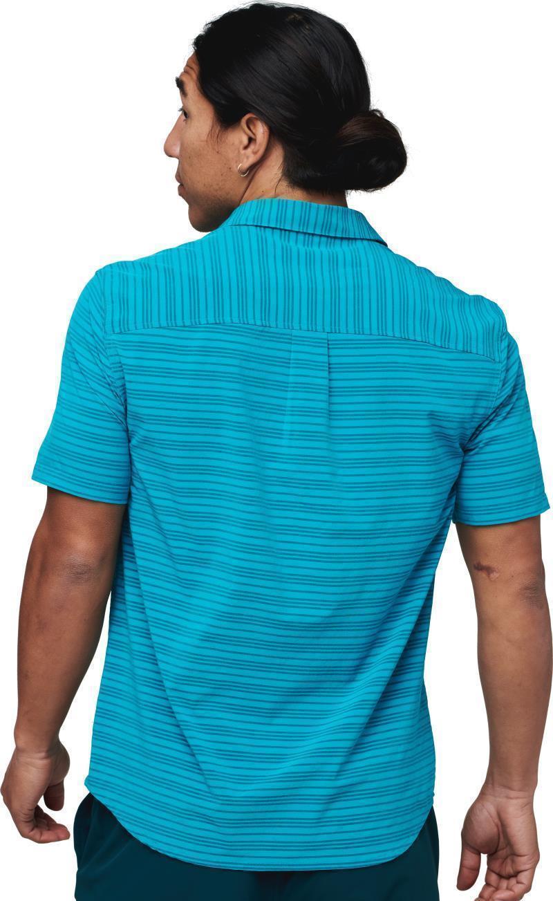 Cambio Button Up - Print - Mens - Mineral Blue Stripe 2