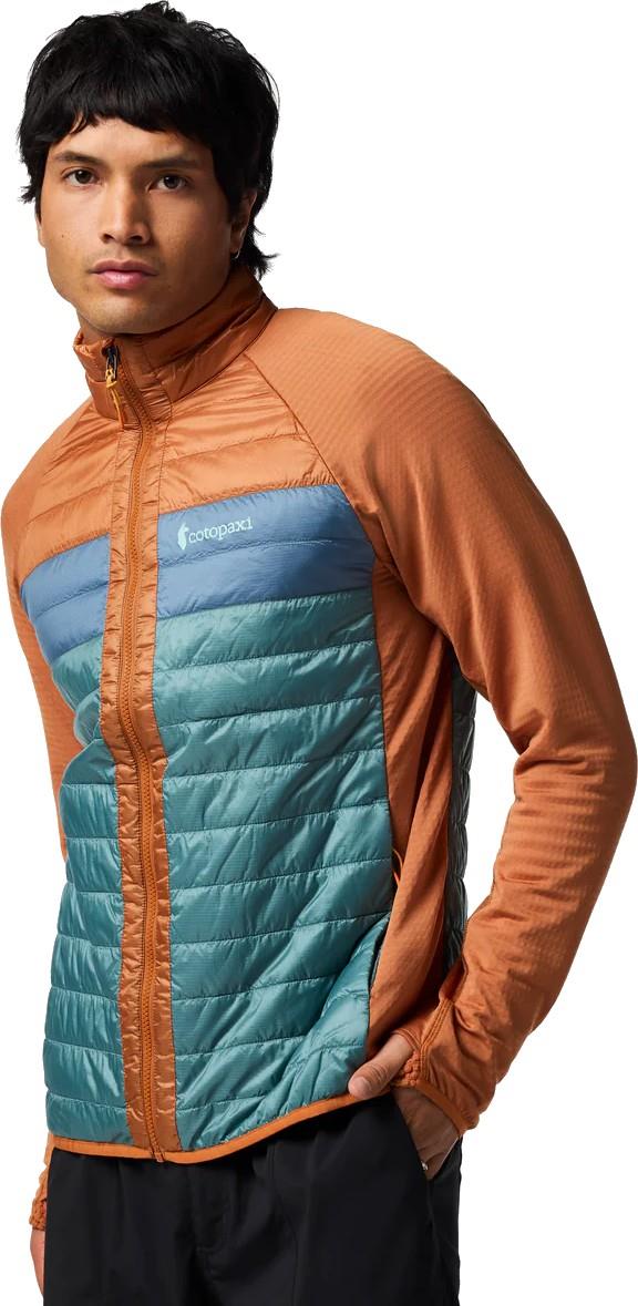 Capa Hybrid Insulated Jacket - Mens - whiskey / everglade 1