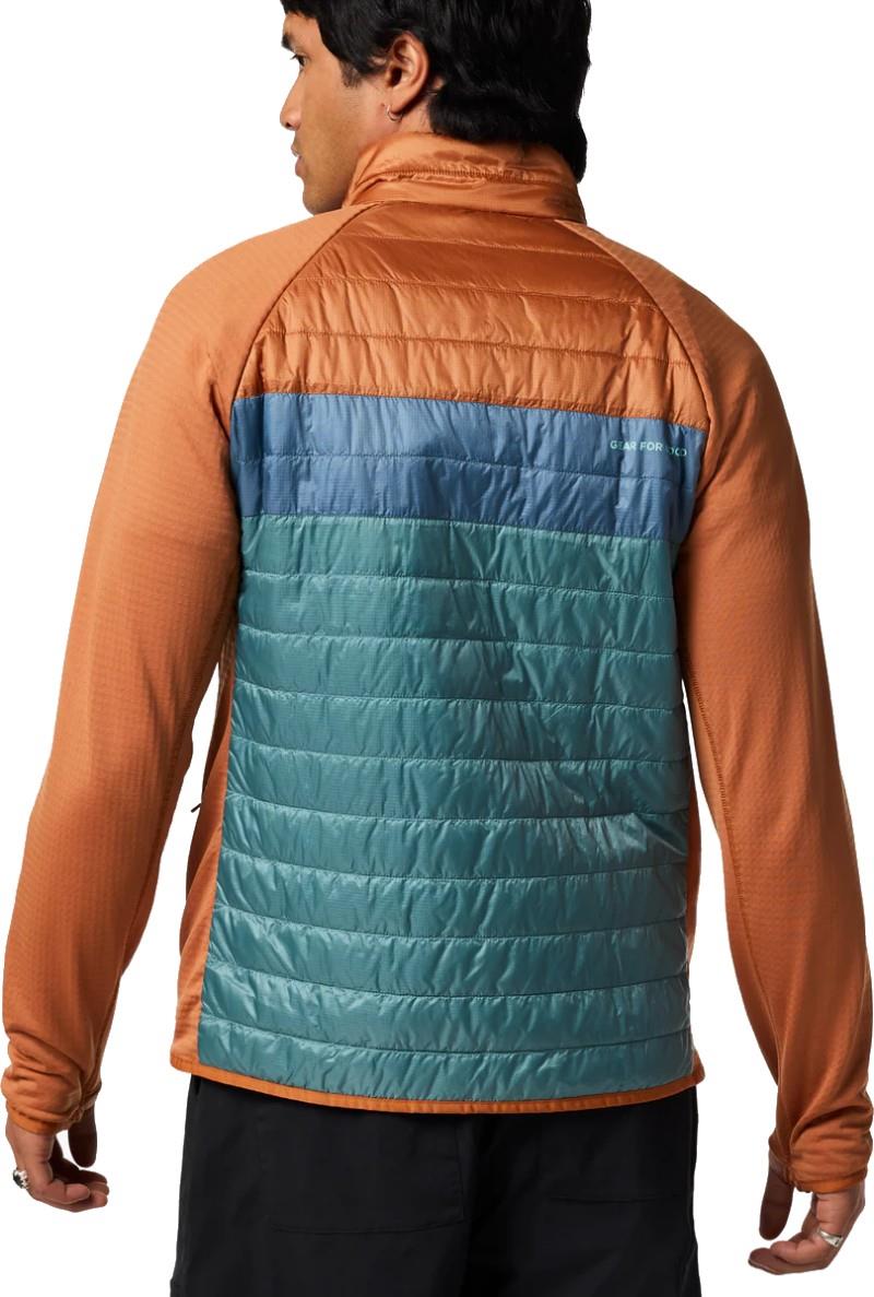 Capa Hybrid Insulated Jacket - Mens - whiskey / everglade 1