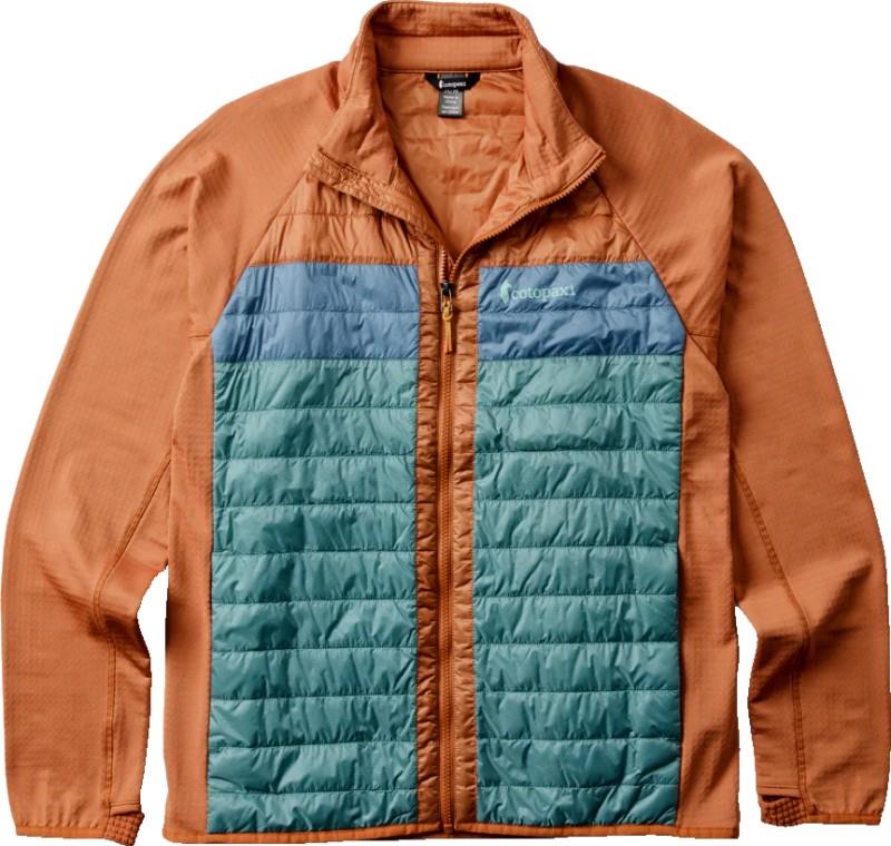 Capa Hybrid Insulated Jacket - Mens - whiskey / everglade 1