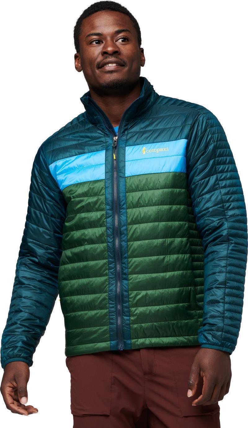 Capa Insulated Hooded Jacket - Mens - Deep Ocean / Forest 3