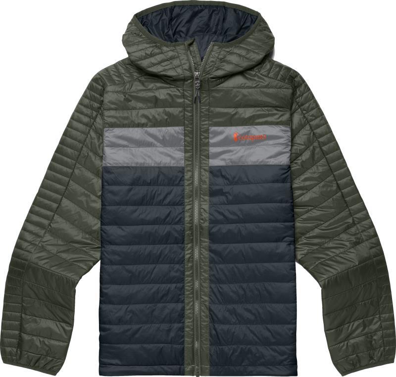 Capa Insulated Hooded Jacket - Mens - Fatigue and Black 1
