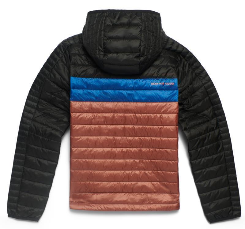 Capa Insulated Hooded Jacket - Womens - Black / Chestnut 2