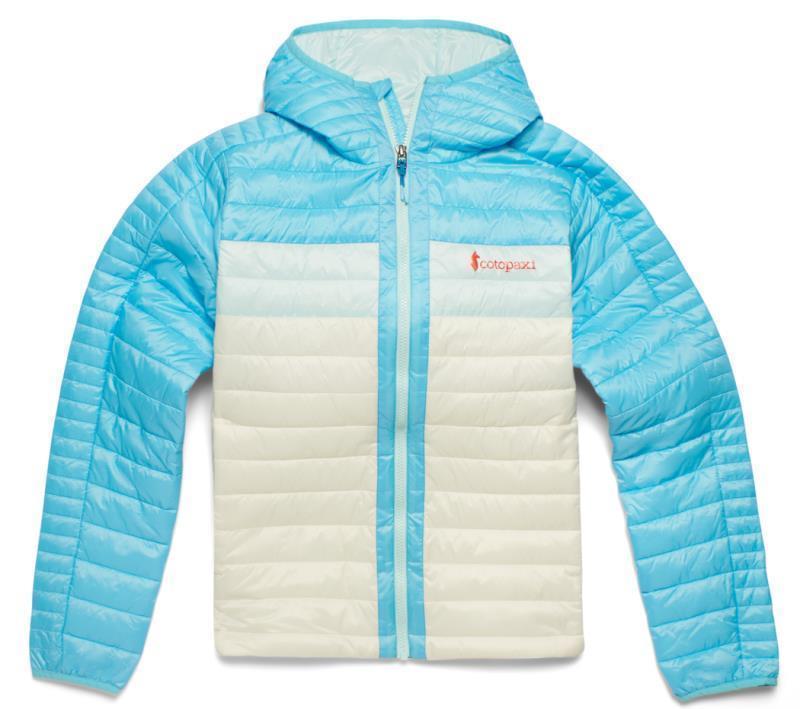 Capa Insulated Hooded Jacket - Womens - Blue Sky / Bone 1