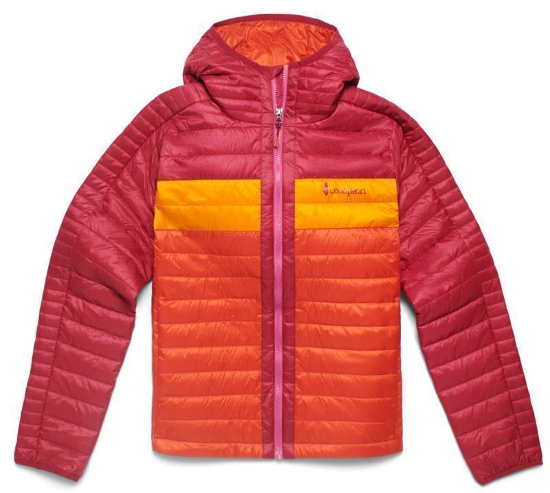 Capa Insulated Hooded Jacket - Womens - Raspberry / Canyon 1