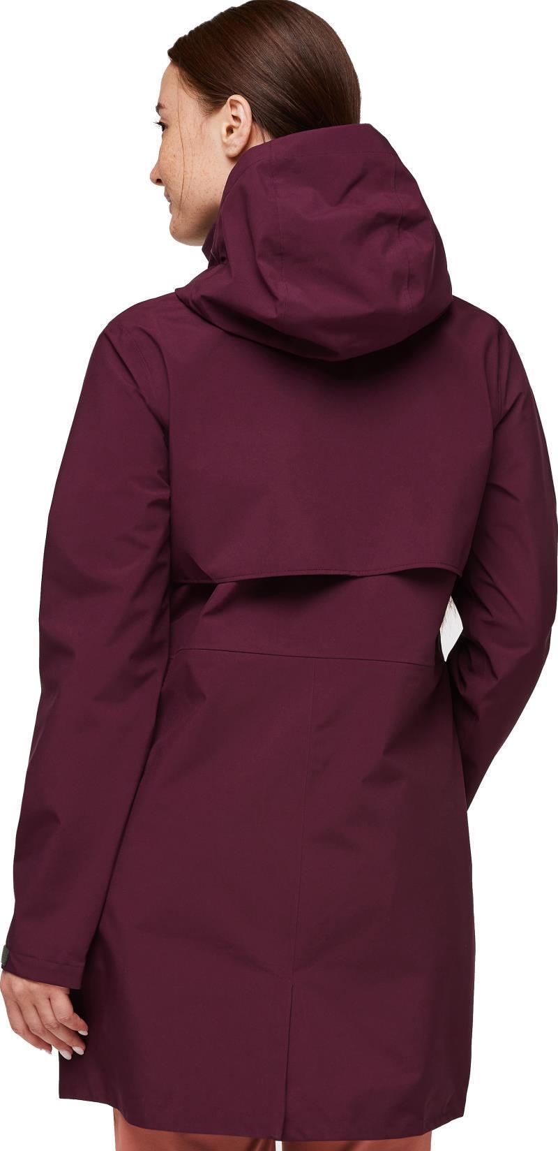 Cielo Rain Trench - Womens - Wine 4