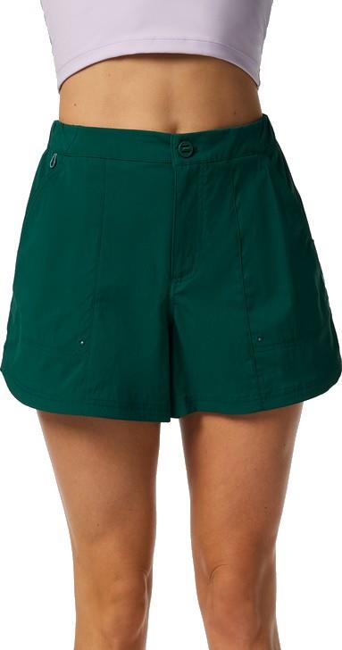 Coraje Tech Shorts, 4" Inseam - Womens - kale 1