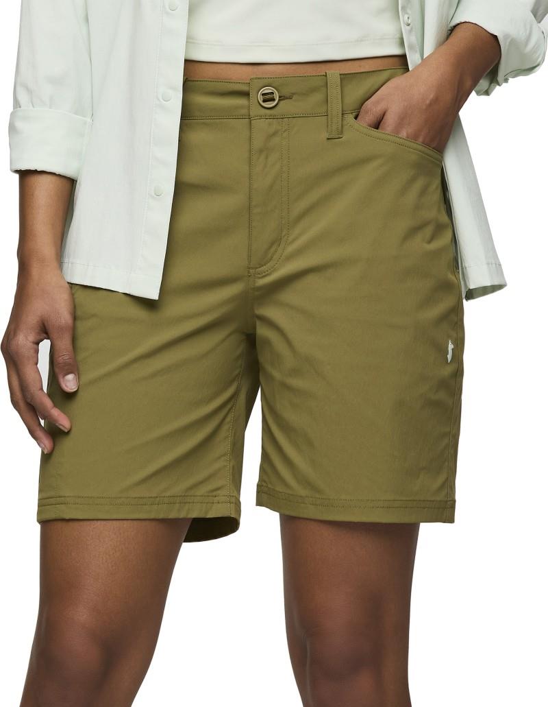 Coraje Tech Shorts - Womens - moss 1