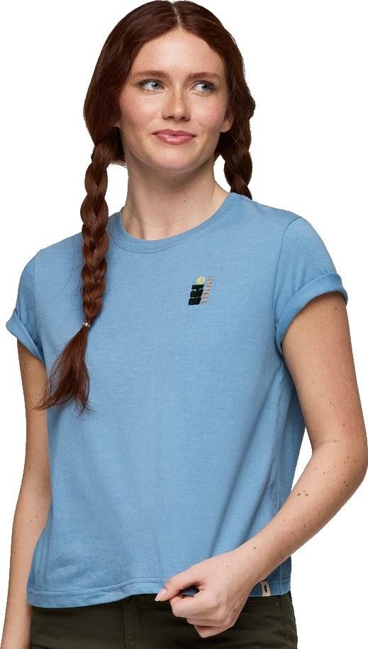 Cotopaxi Bloom T-Shirt - Womens - fjord 1