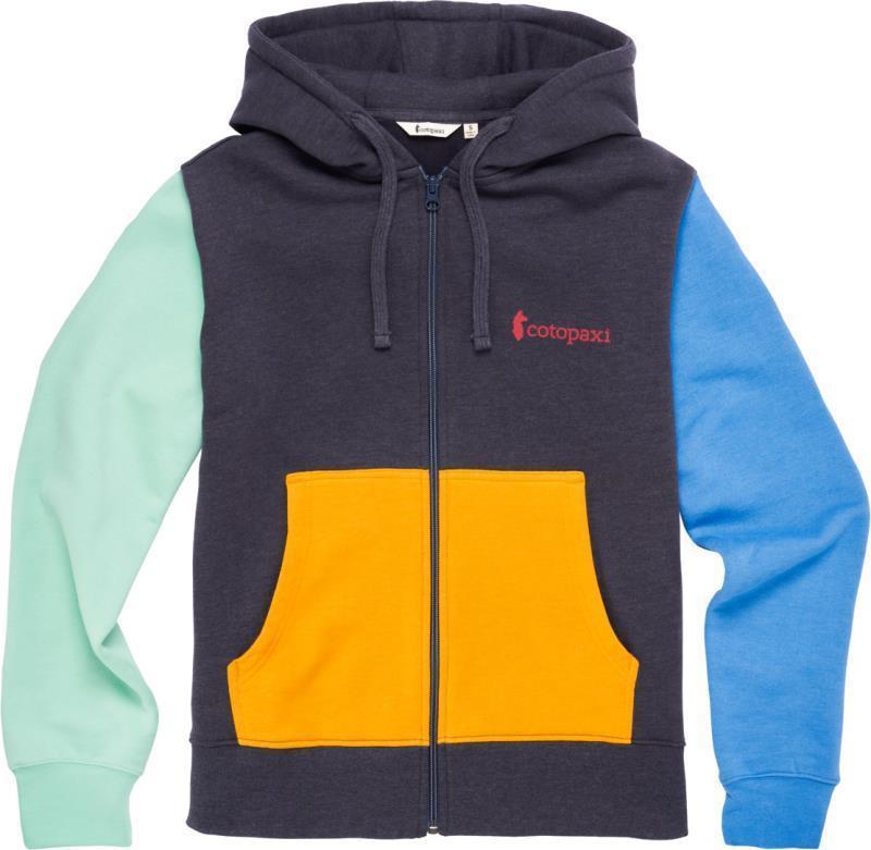 Cotopaxi Full-Zip Hoodie - Womens - Graphite / Mango 1