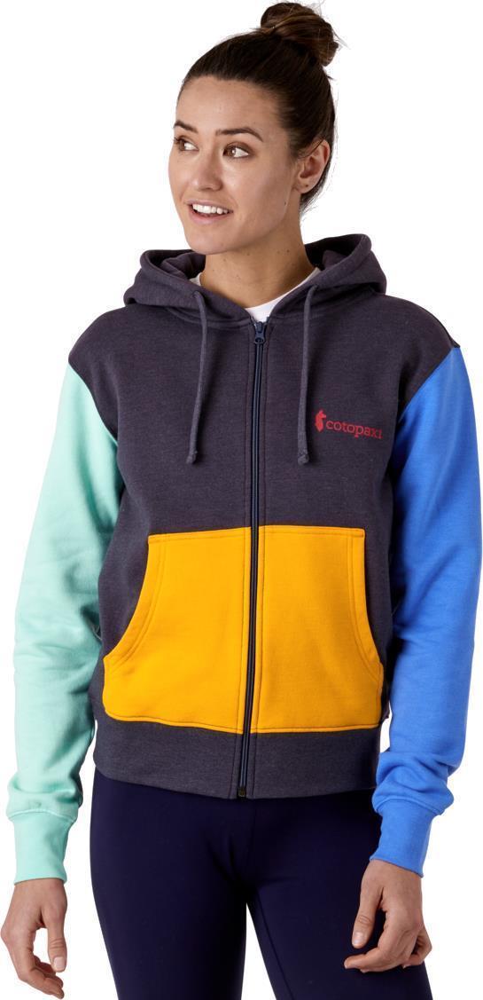 Cotopaxi Full-Zip Hoodie - Womens - Graphite / Mango 3