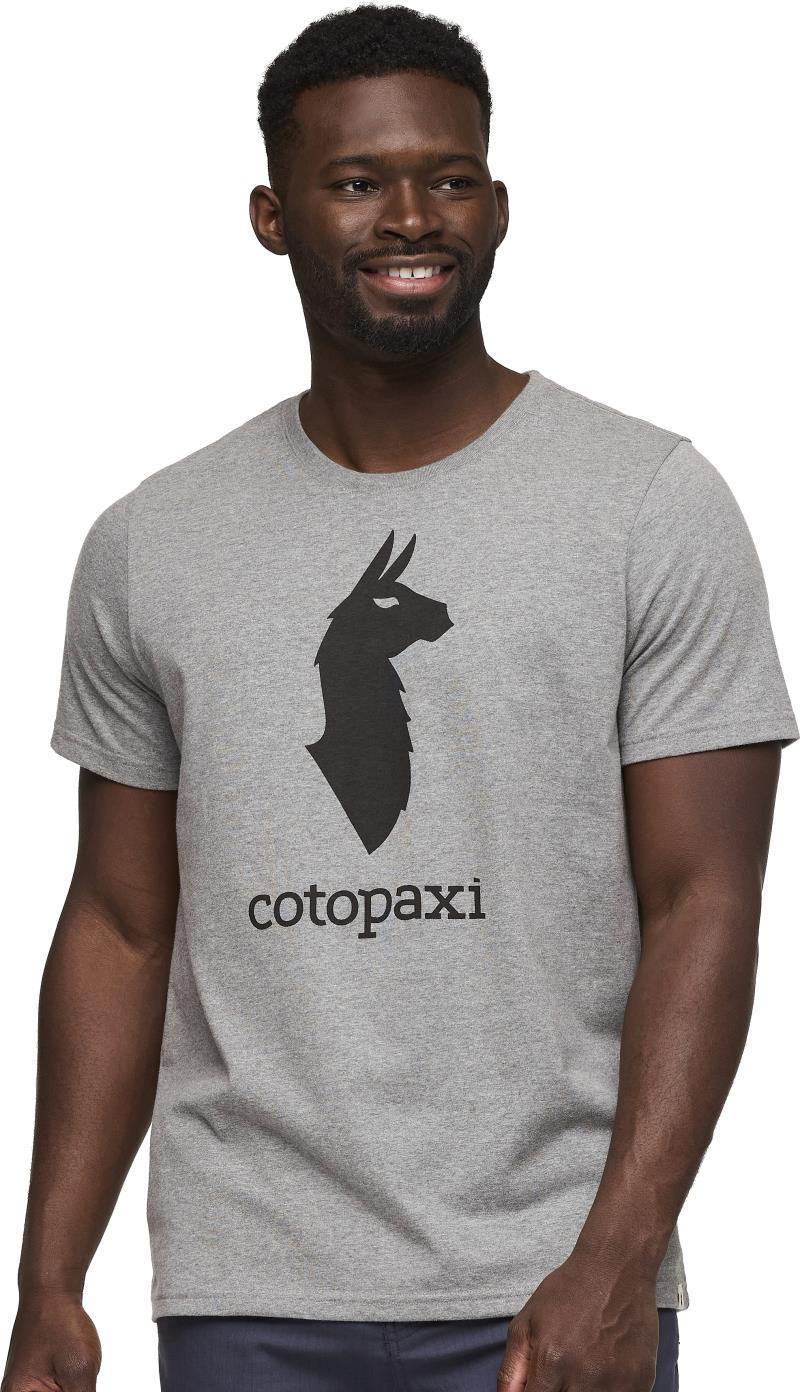 Cotopaxi Llama T-Shirt - Mens - heather grey 1