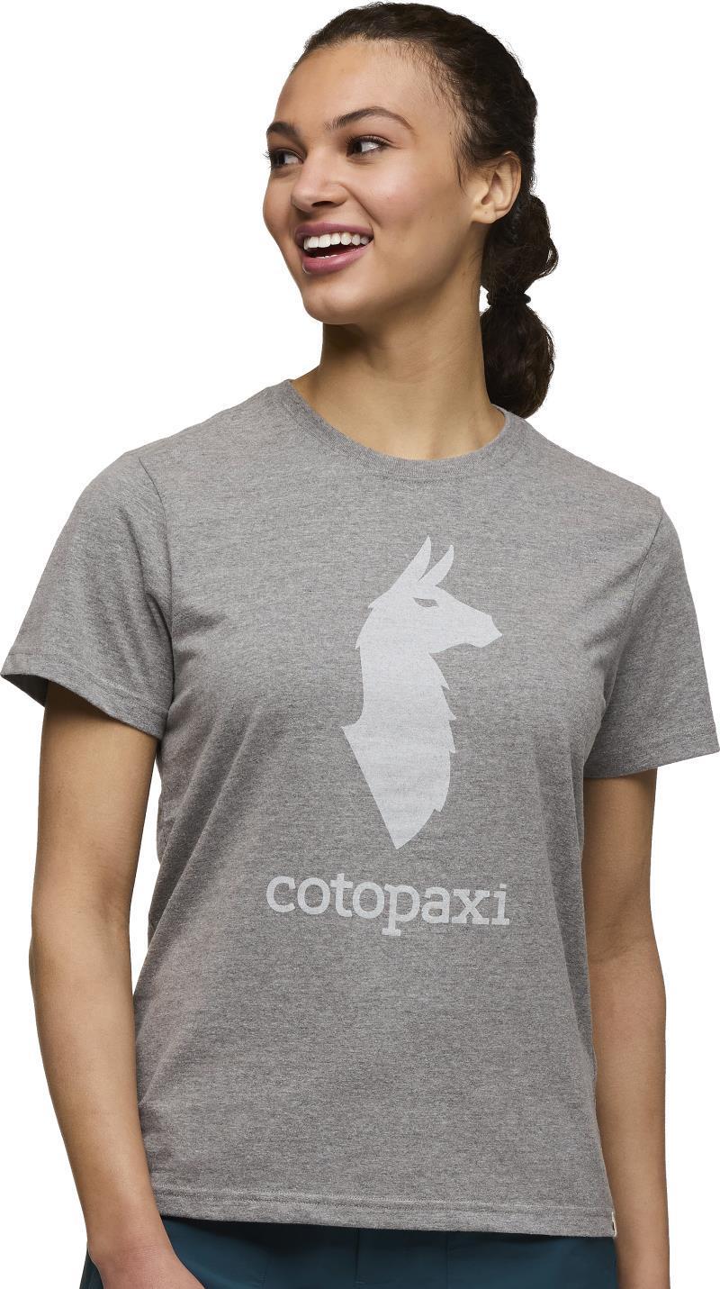 Cotopaxi Llama T-Shirt - Womens - Heather Grey 3
