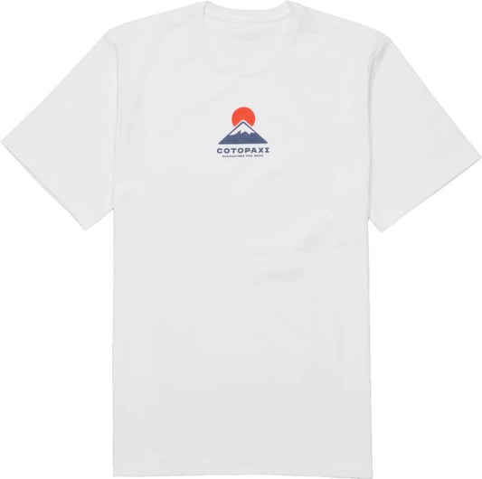 Cotopaxi Mountain T-Shirt - Mens - white 1