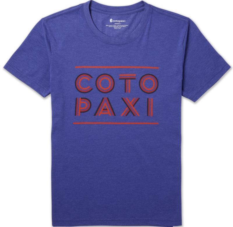 Cotopaxi Stripe T-Shirt - Womens - Blue Violet 1