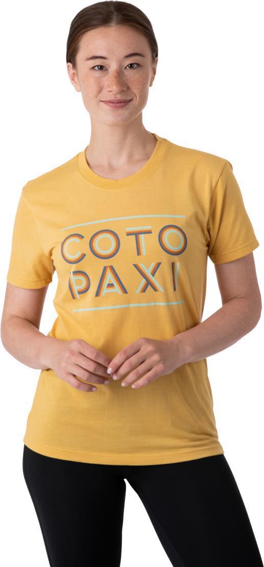 Cotopaxi Stripe T-Shirt - Womens - Golden Rod 2