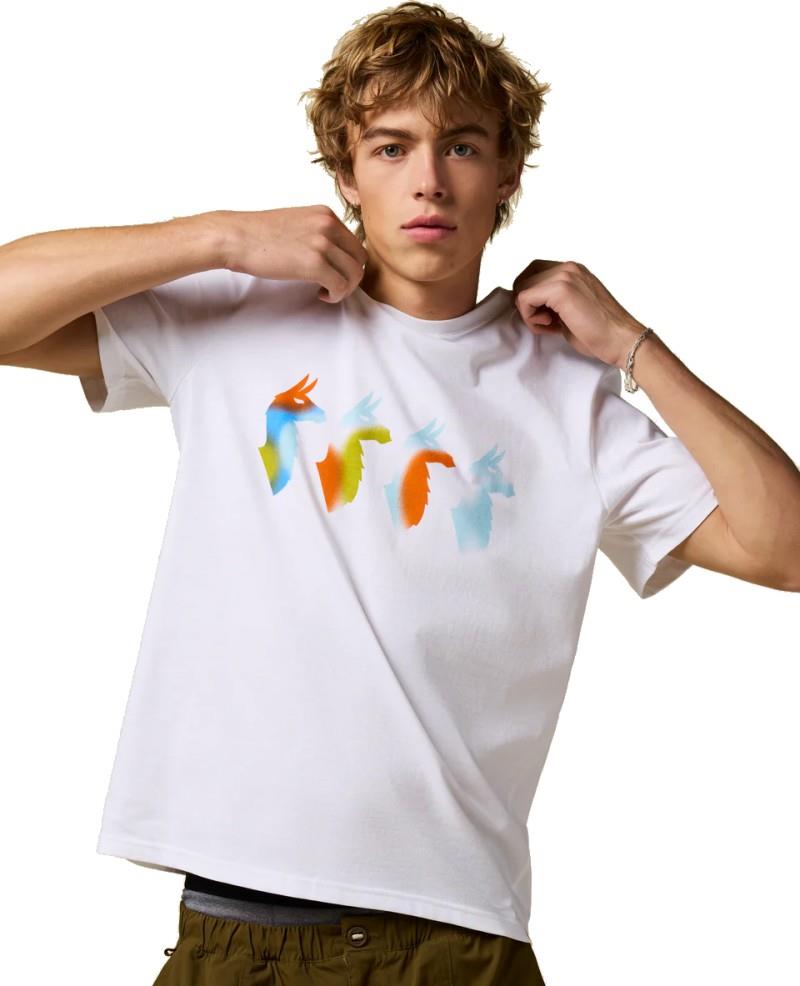 Cuatro Bitmap T-Shirt - Mens - white 1