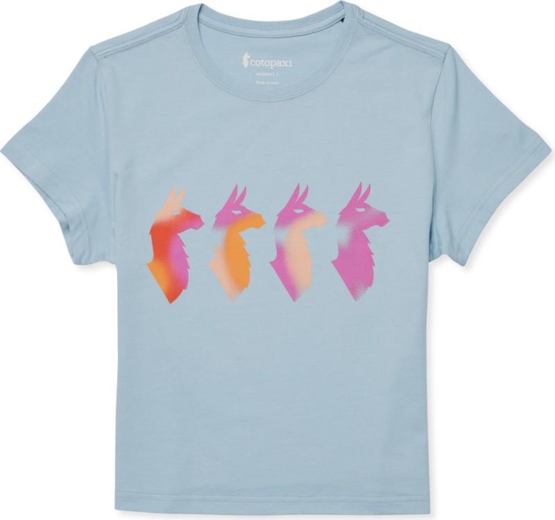 Cuatro Bitmap T-Shirt - Womens - iceberg 1