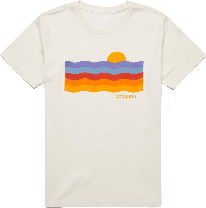 Disco Wave Organic T-Shirt - Mens - Bone 1