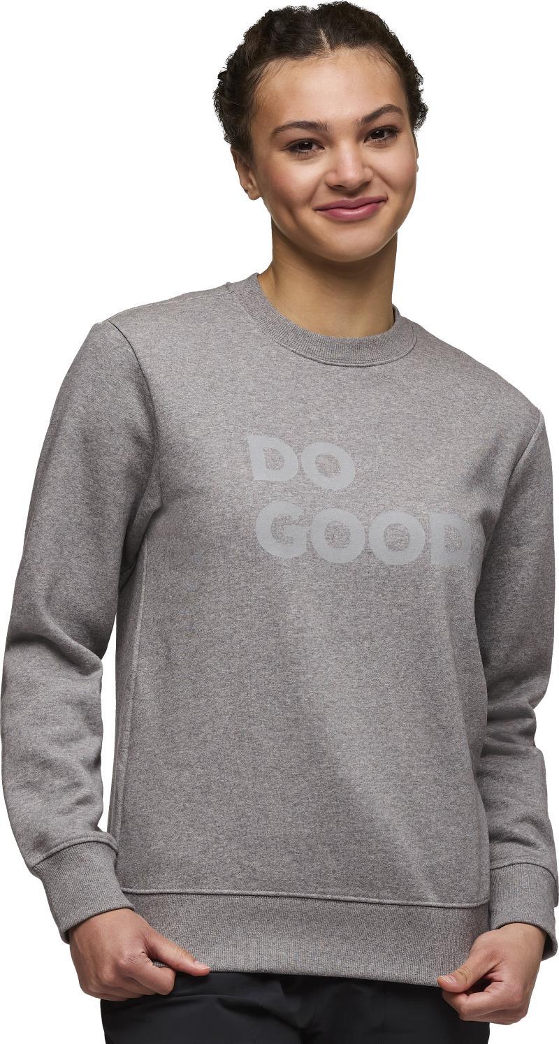 Do Good Crew Sweatshirt - Womens - Heather Grey 3