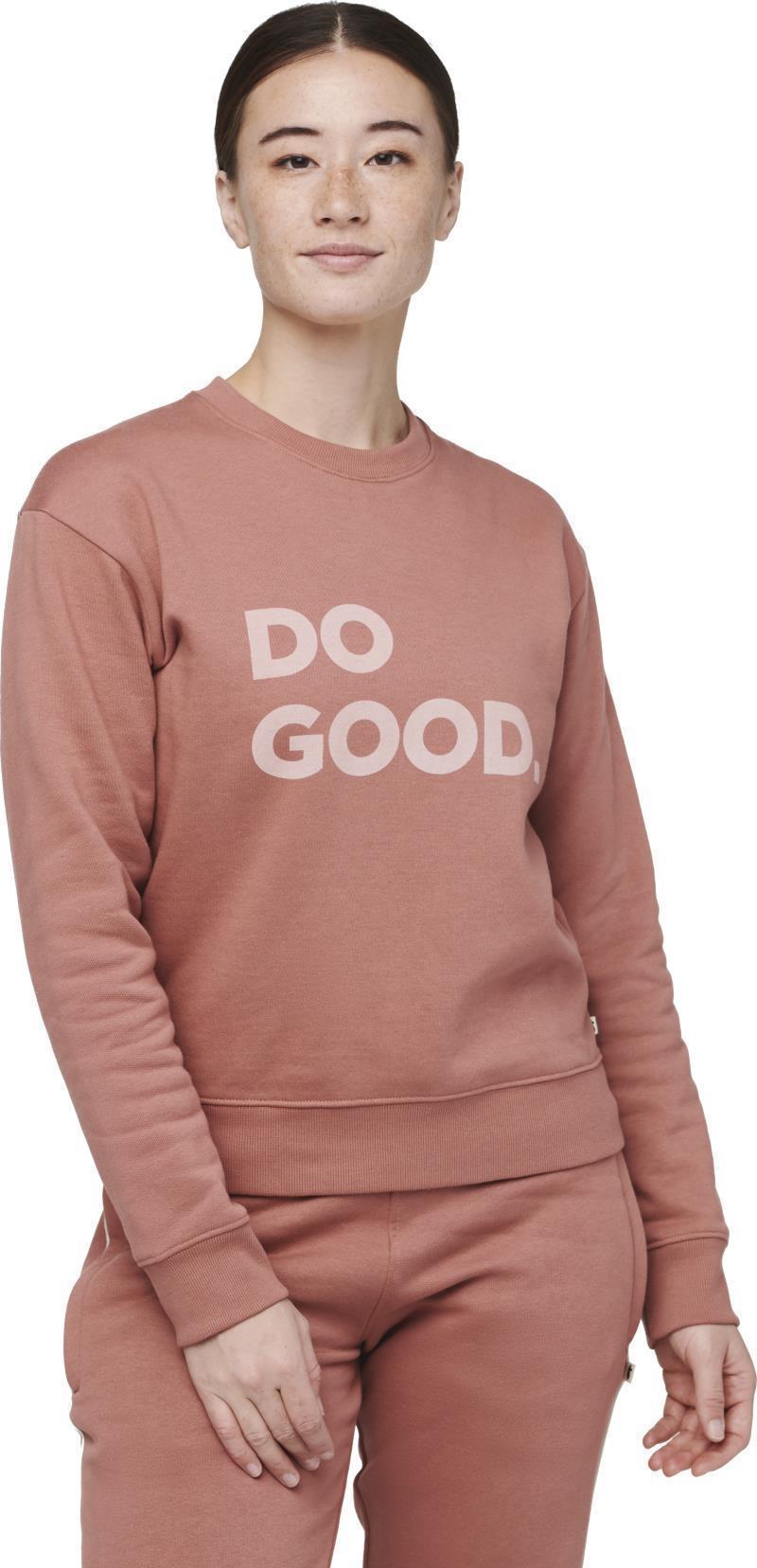 Do Good Organic Crew Sweatshirt - Womens - Earthen 2