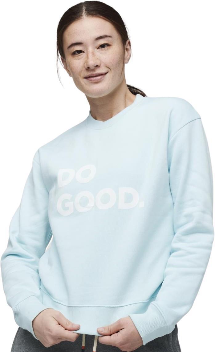 Do Good Organic Crew Sweatshirt - Womens - Ice 1