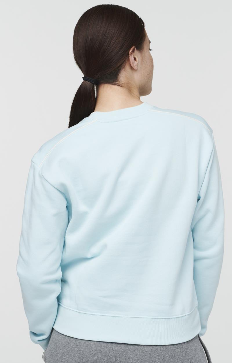 Do Good Organic Crew Sweatshirt - Womens - Ice 2