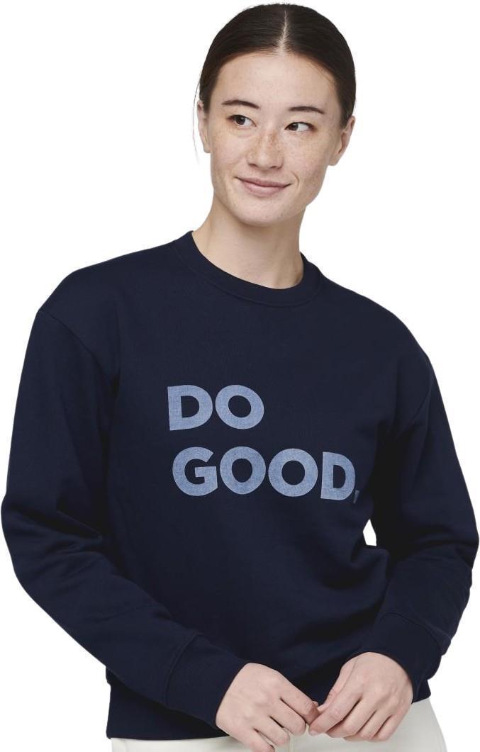Do Good Organic Crew Sweatshirt - Womens - Maritime 1
