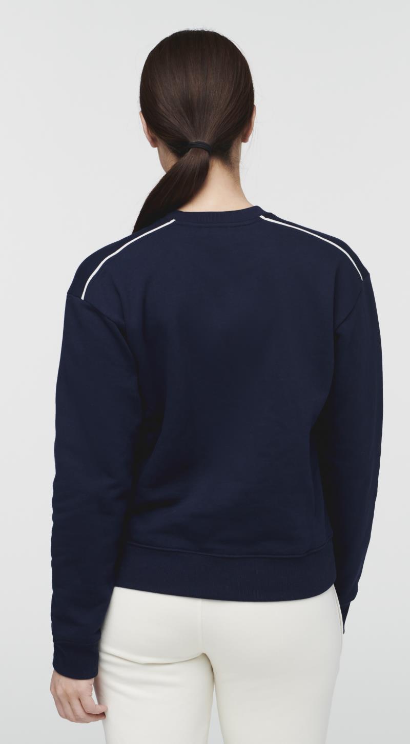 Do Good Organic Crew Sweatshirt - Womens - Maritime 2