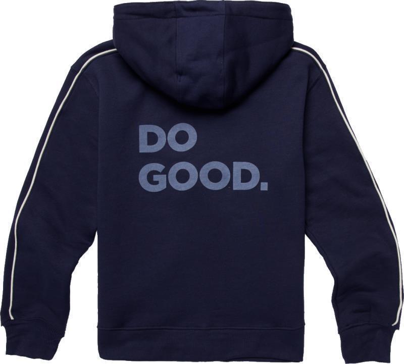 Do Good Organic Full-Zip Hoodie - Womens - Maritime 2
