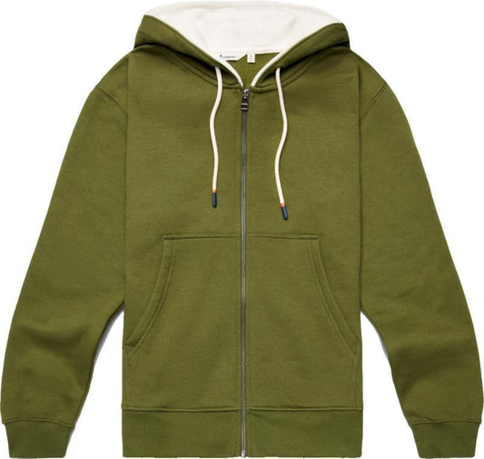 Do Good Organic Full-Zip Hoodie - Womens - Pine 1