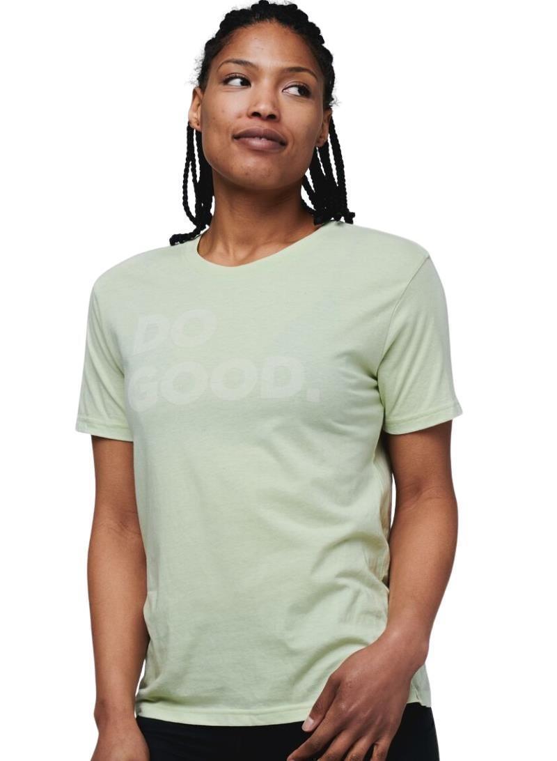 Do Good Organic T-Shirt - Womens - Lichen 1