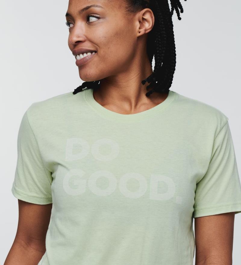 Do Good Organic T-Shirt - Womens - Lichen 2