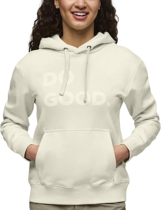 Do Good Pullover Hoodie - Womens - bone 1