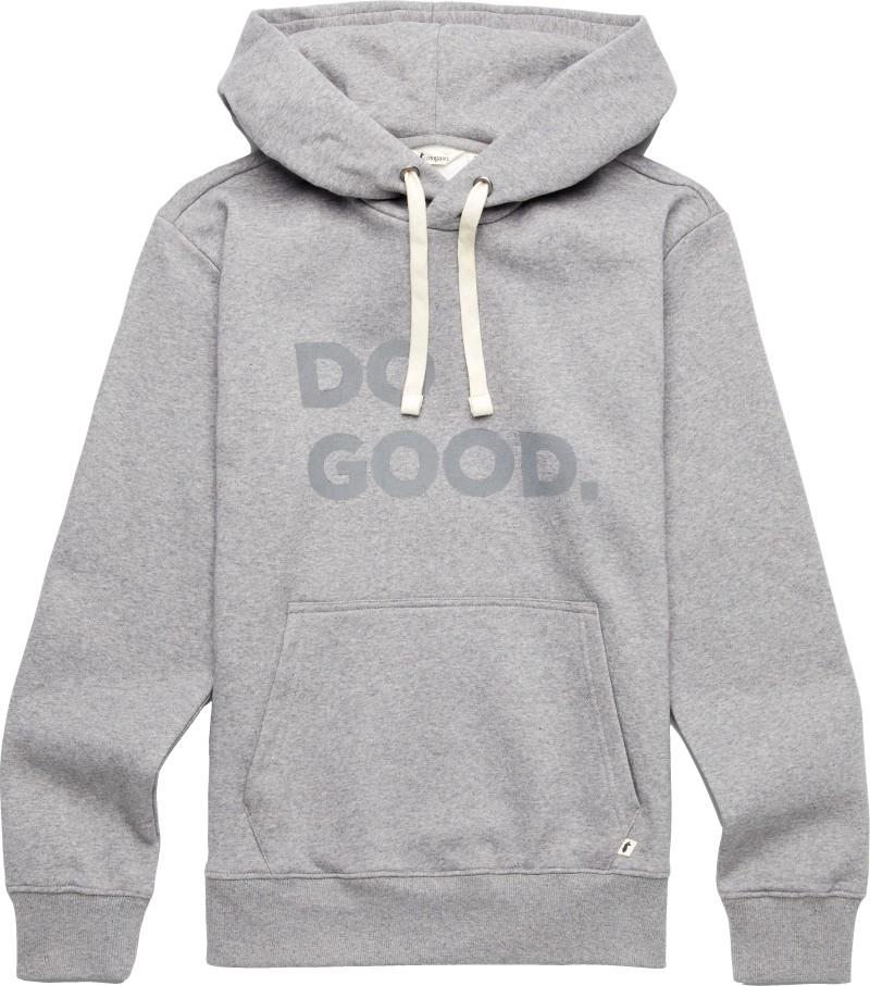 Do Good Pullover Hoodie - Womens - heather grey 1