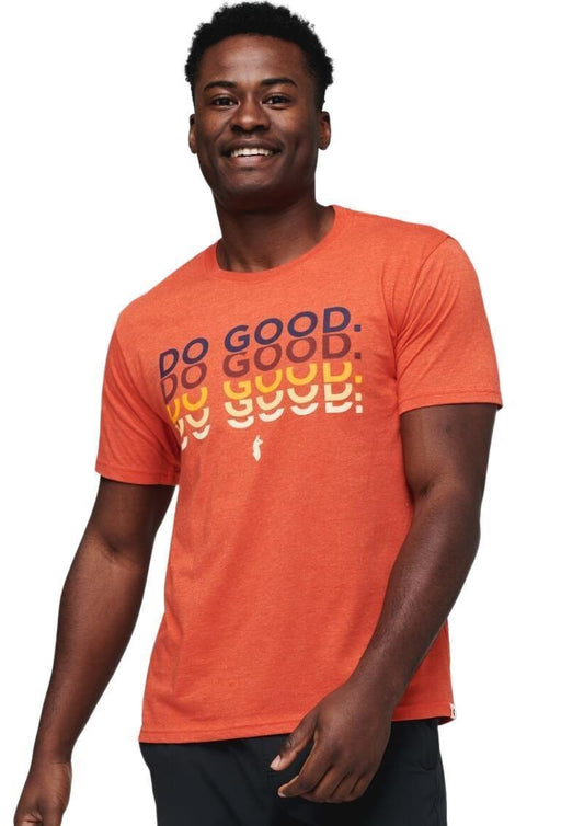 Do Good Repeat Organic T-Shirt - Mens - Canyon 1