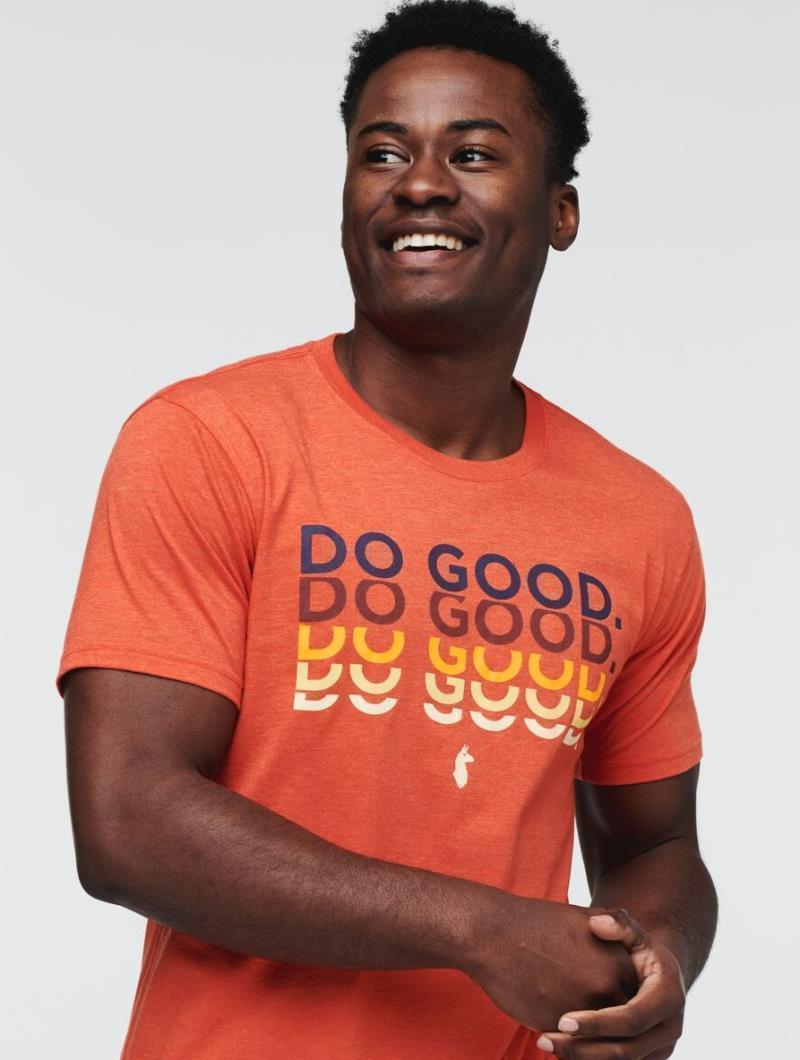 Do Good Repeat Organic T-Shirt - Mens - Canyon 2