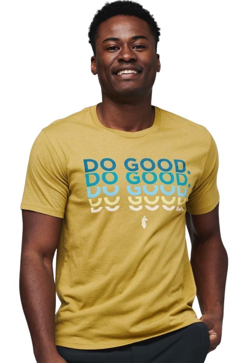 Do Good Repeat Organic T-Shirt - Mens - Hops 1