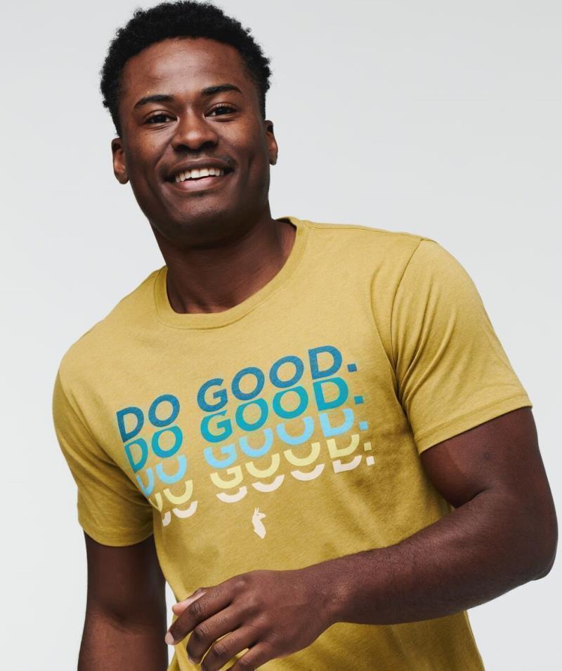 Do Good Repeat Organic T-Shirt - Mens - Hops 2