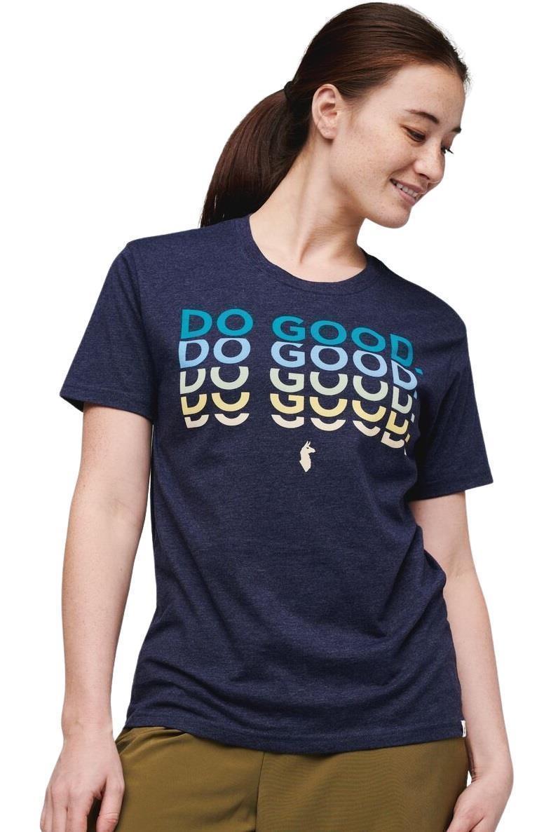 Do Good Repeat Organic T-Shirt - Womens - Maritime 1