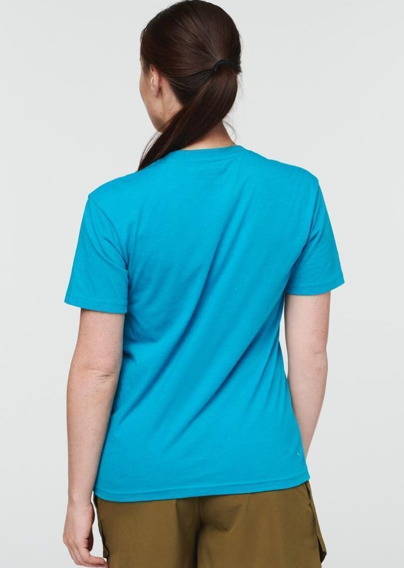 Do Good Repeat Organic T-Shirt - Womens - Mineral Blue 3