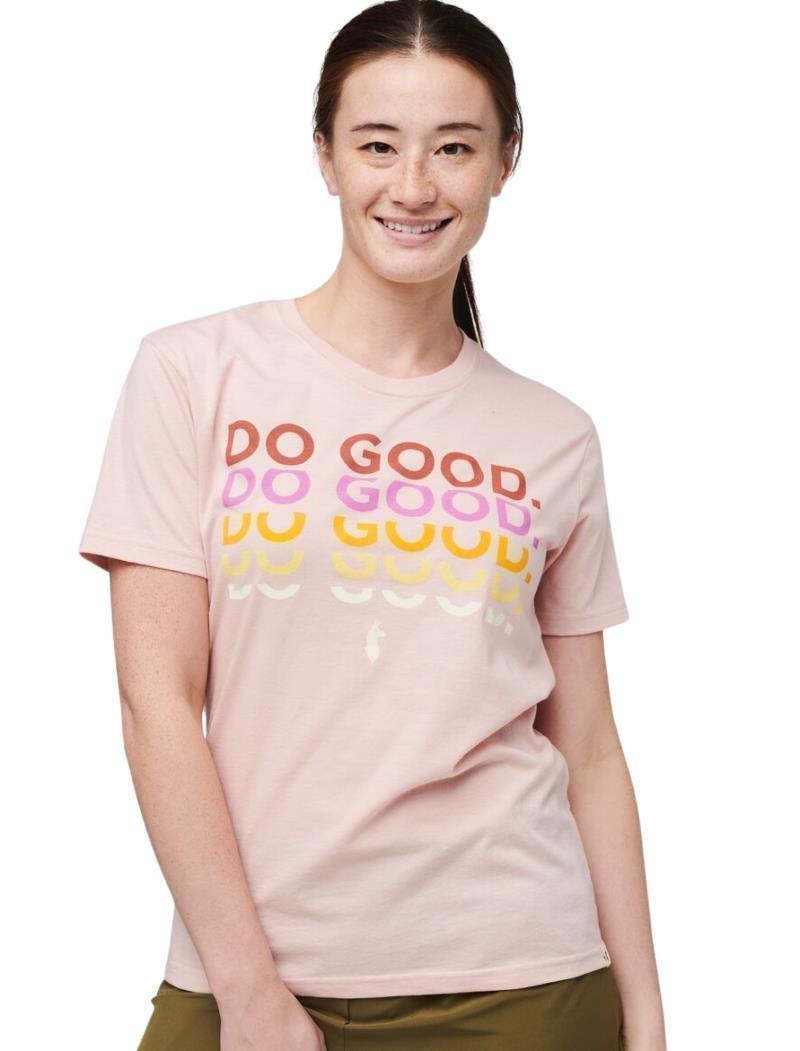 Do Good Repeat Organic T-Shirt - Womens - Sand 1