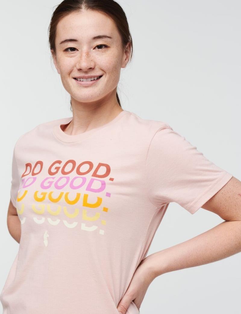 Do Good Repeat Organic T-Shirt - Womens - Sand 2