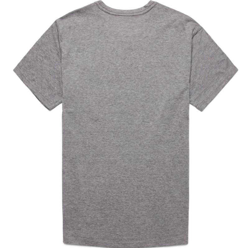 Do Good Stripe Organic T-Shirt - Mens - heather grey 1
