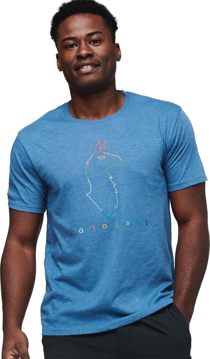 Electric Llama T-Shirt - Mens - denim 1